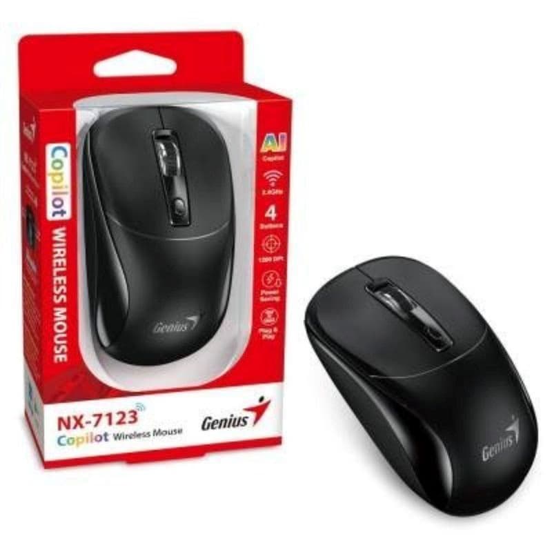 GENIUS myš NX-7123/ 1200 dpi/ bezdrôtová/ Copilot/ čierna 4