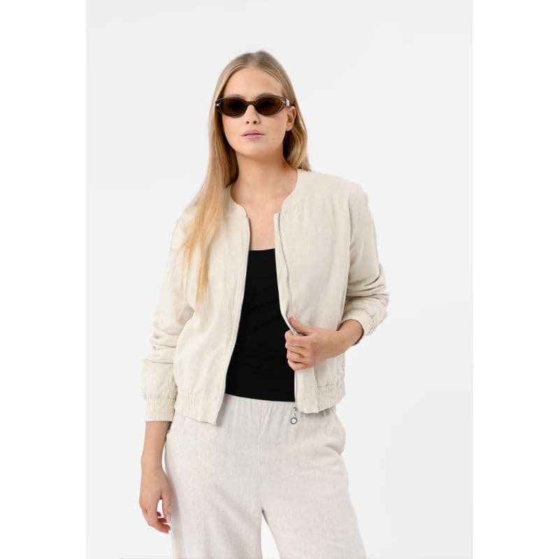 Dámska bunda VOLCANO JB-TOKEO-BEIGE 4