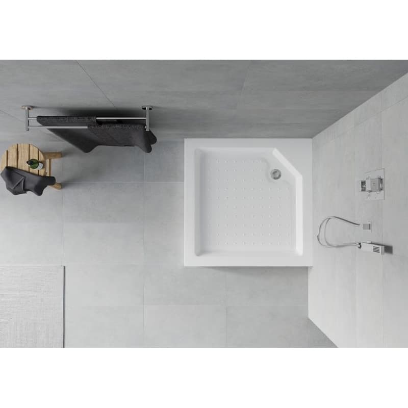 MEXEN - Rio sprchová vanička štvorec 90x90, biela 45109090 3
