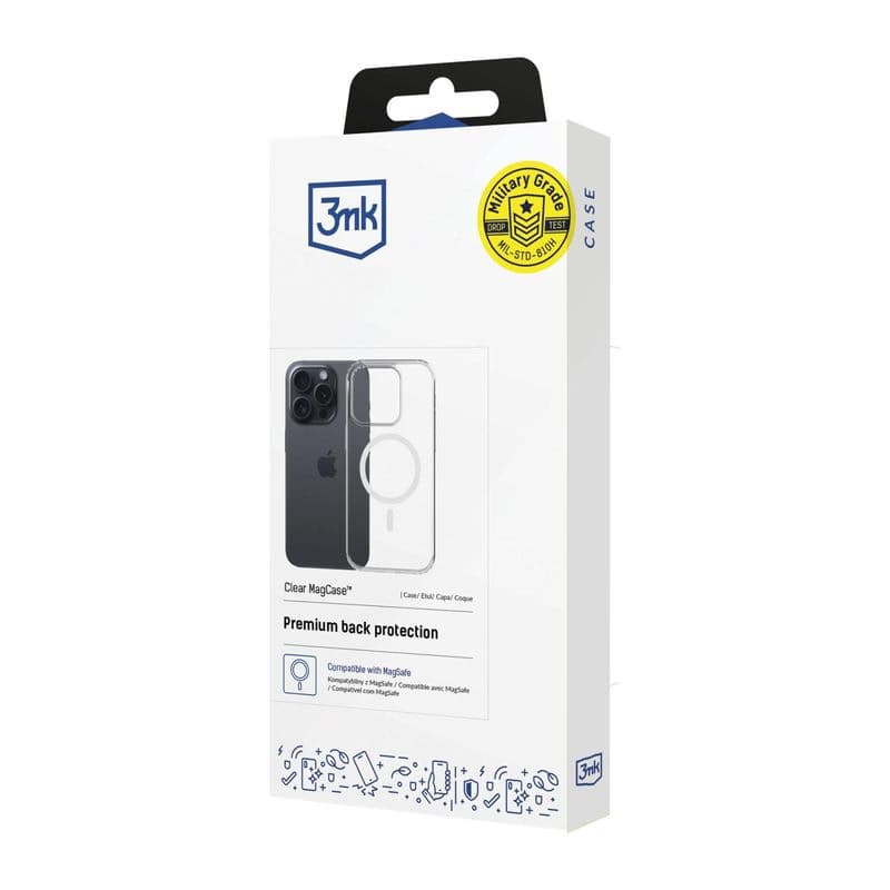 3mk ochranný kryt Clear MagCase pre Samsung Galaxy S26 Ultra
