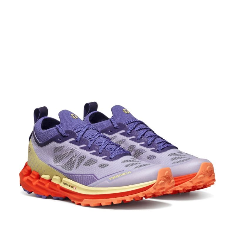 Dámska bežecká trailová obuv TECNICA Pyrox Speed Ws, light violet yellow 4