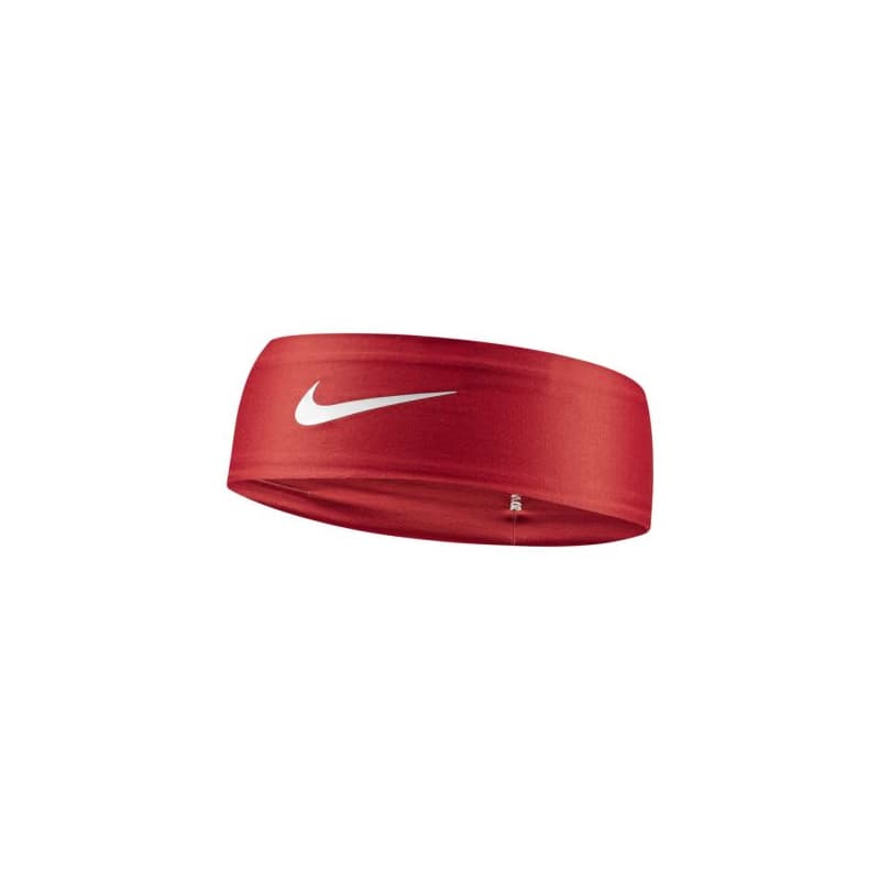Čelenka NIKE DRI-FIT FURY CLASSIC HEADBAND UNIVERSITY RED WHITE WHITE 1