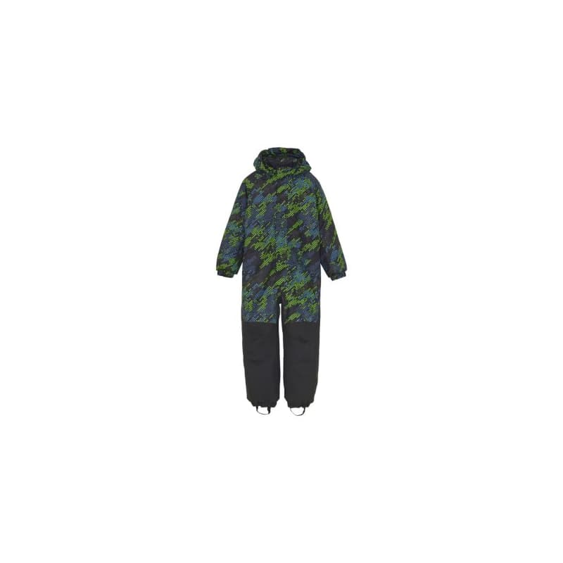 Detský zimný overal COLOR KIDS Coverall - Minecraft AOP W. Contrast