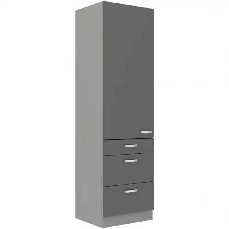 Kuchynská skrinka Grey 60dks-210 1f3s 1