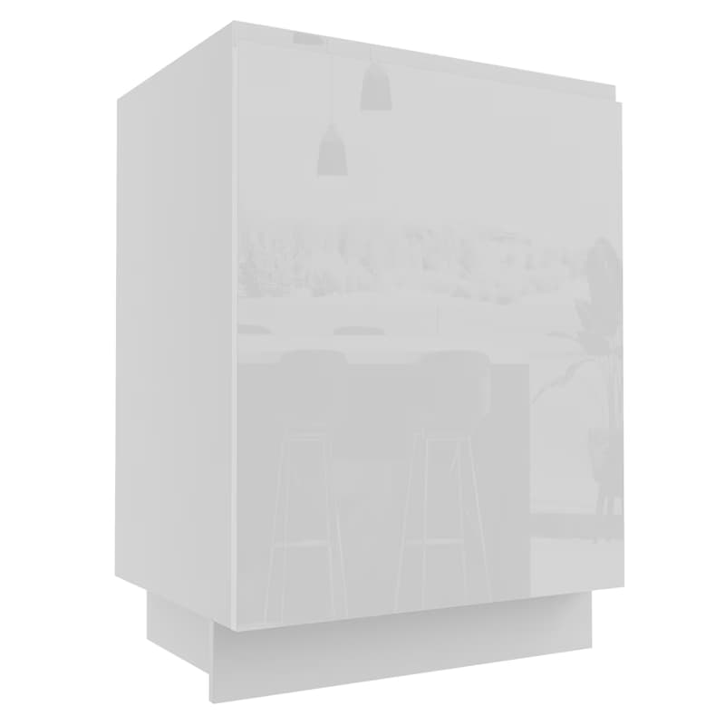ArtExt Dvierka na umývačku riadu FLORENCE lesk | ZM 60 Farba sokla: Grey 2
