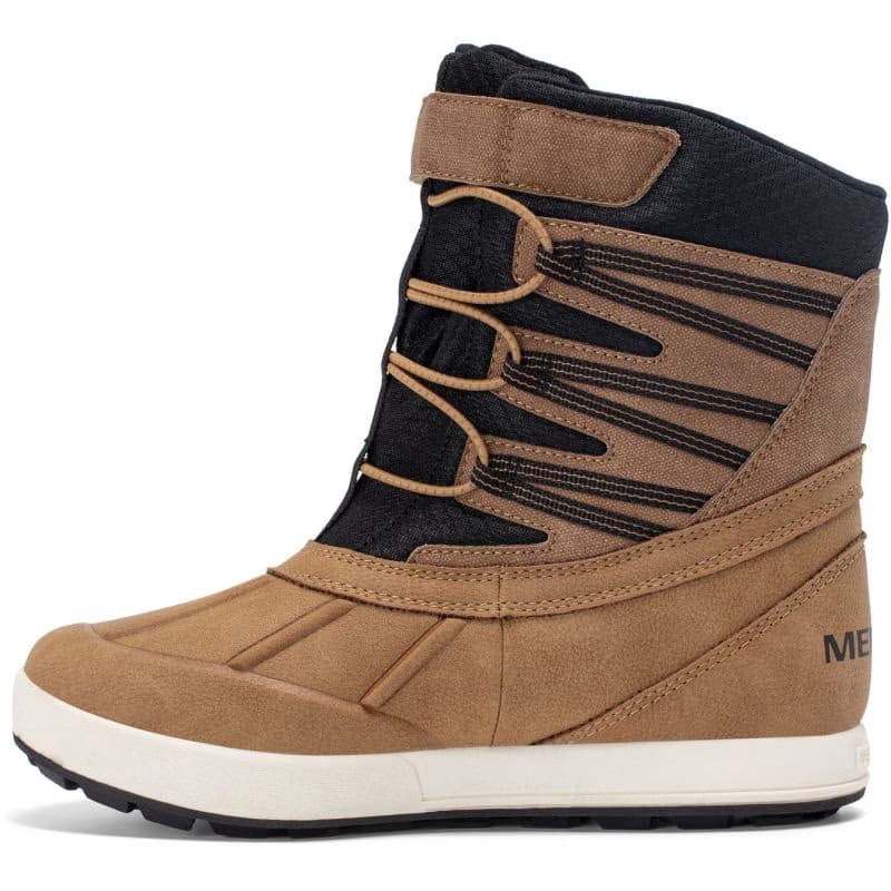 Detské vysoké zimné topánky MERRELL Snow Bank 5.0 WTRPF K wheat black 3