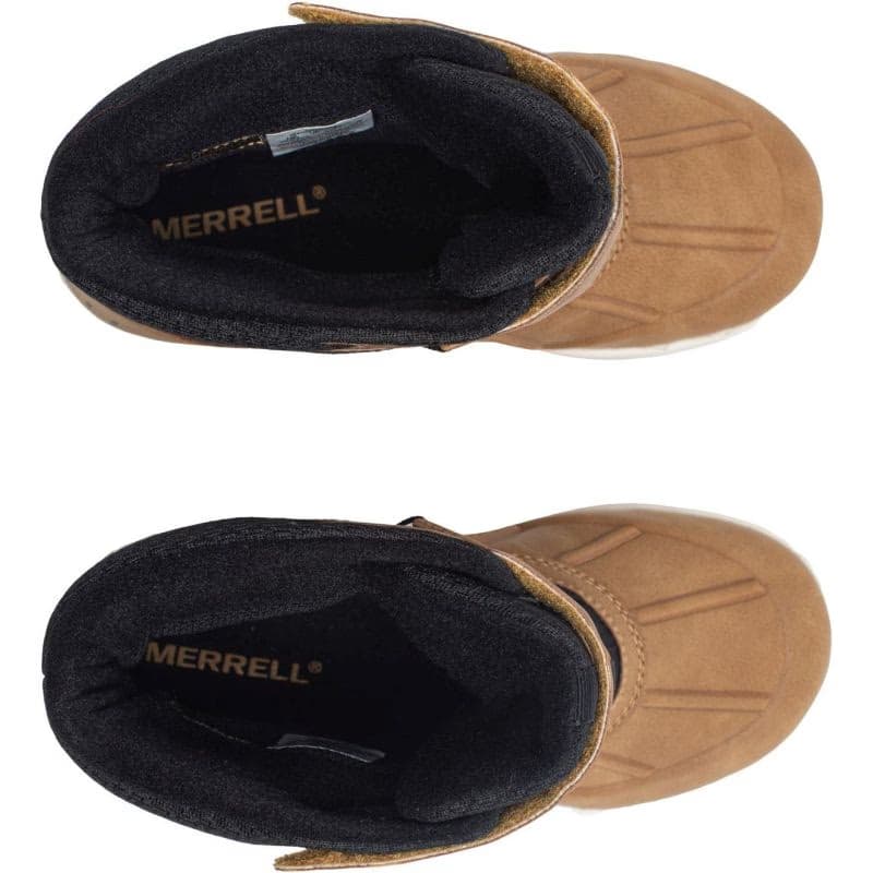 Detské vysoké zimné topánky MERRELL Snow Bank 5.0 WTRPF K wheat black 4