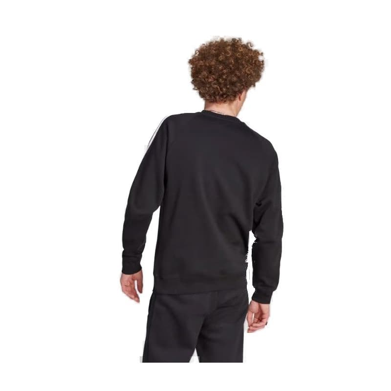Pánska mikina ADIDAS ORIGINALS 3-STRIPES CREW-IM2087-black 3