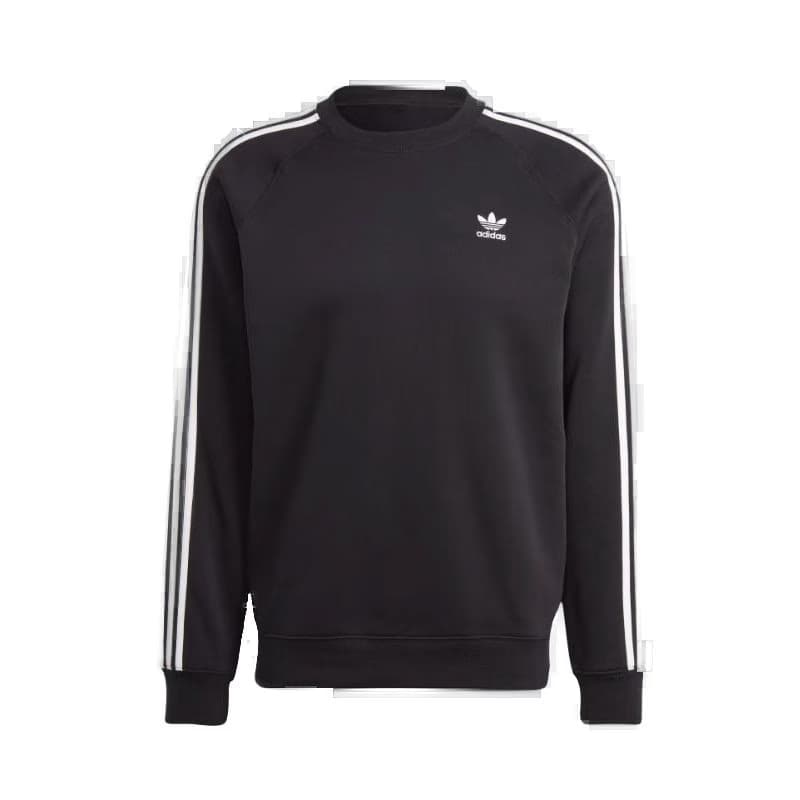 Pánska mikina ADIDAS ORIGINALS 3-STRIPES CREW-IM2087-black 6