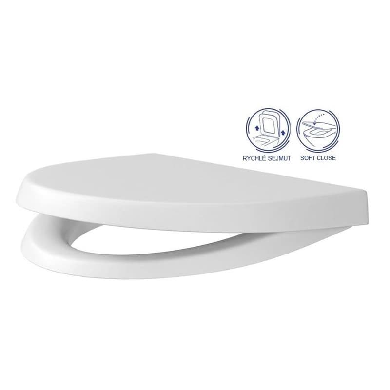 CERSANIT - SEDADLO Parva DUROPLAST SOFT-CLOSE K98-0122 1