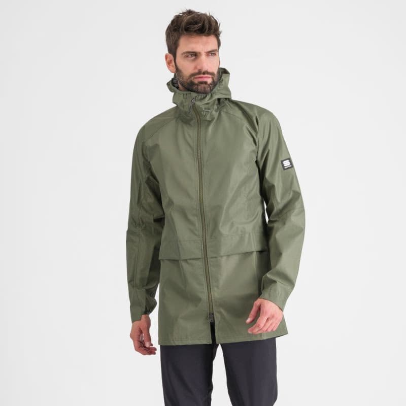 Pánska cyklistická bunda s kapucňou SPORTFUL Metro hardshell, beetle 2