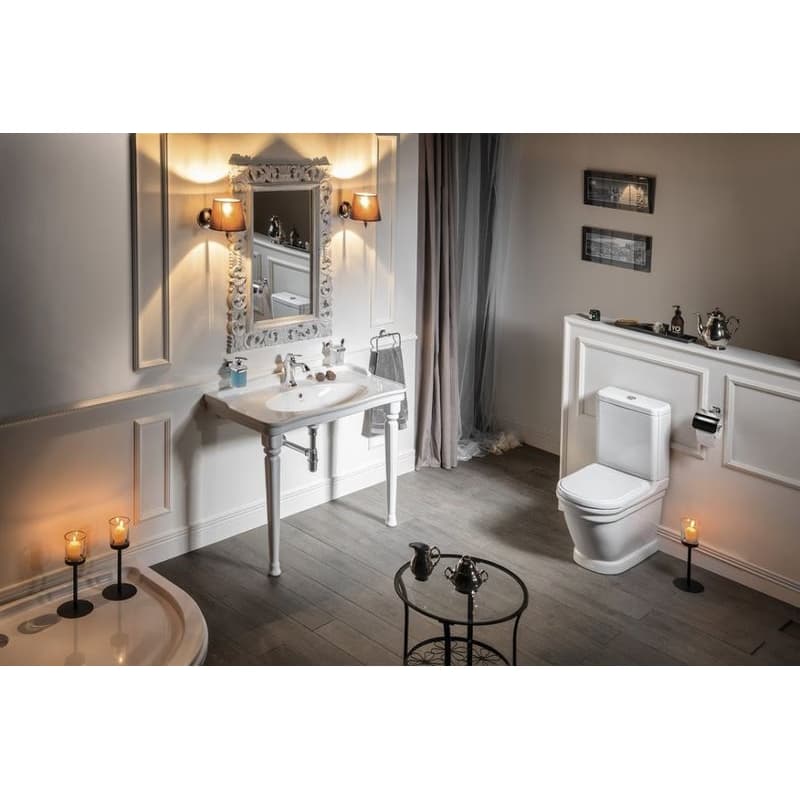 SAPHO - ANTIK WC kombi, spodný/zadný odpad, biela WCSET08-ANTIK 2