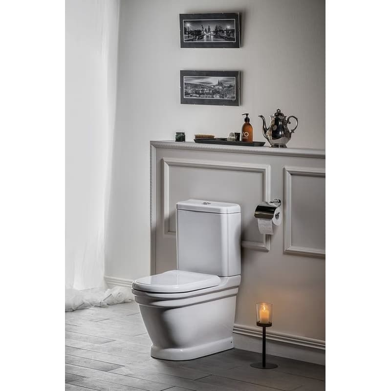 SAPHO - ANTIK WC kombi, spodný/zadný odpad, biela WCSET08-ANTIK 3