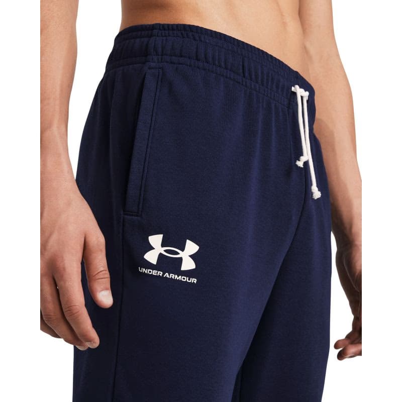 Pánske tepláky UNDER ARMOUR UA Rival Terry Jogger-BLU 2