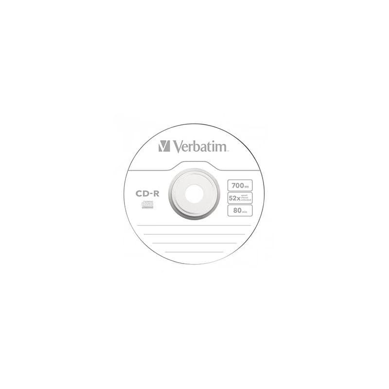Verbatim CD-R, 43787, Extra Protection, 50-pack, 700MB, 52x, 80min., 12cm, bez možnosti potlače, wrap, pre archiváciu dať 2