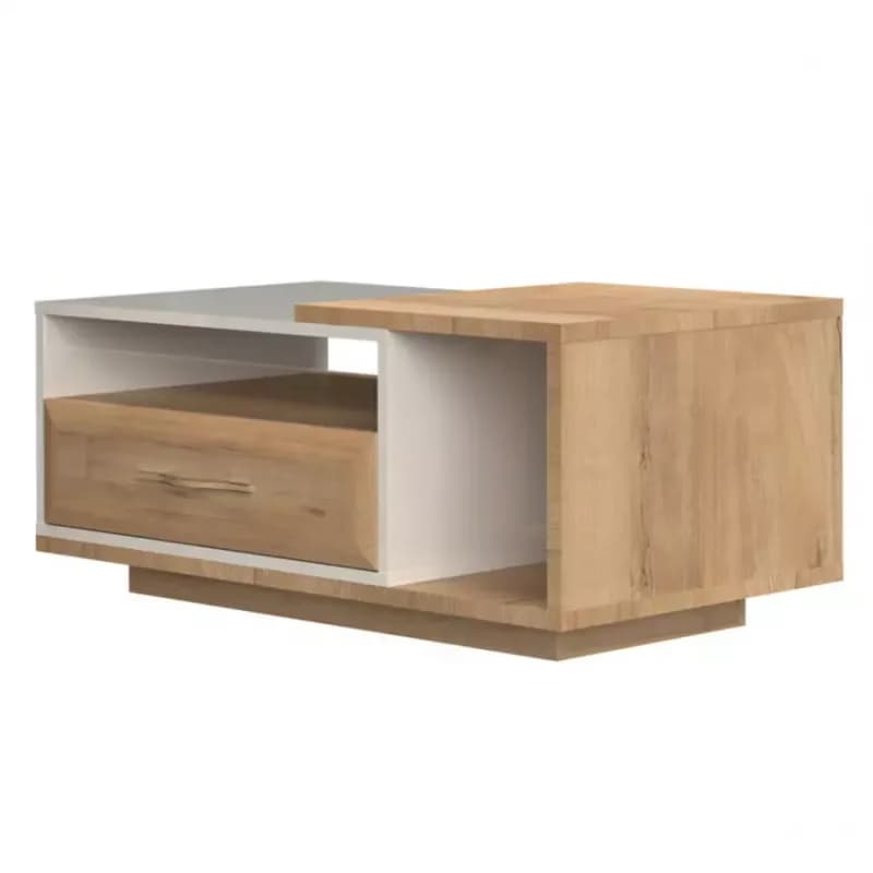 Konferenčný stolík Gala KLS-1F/GL lakované pacific walnut/beige 1