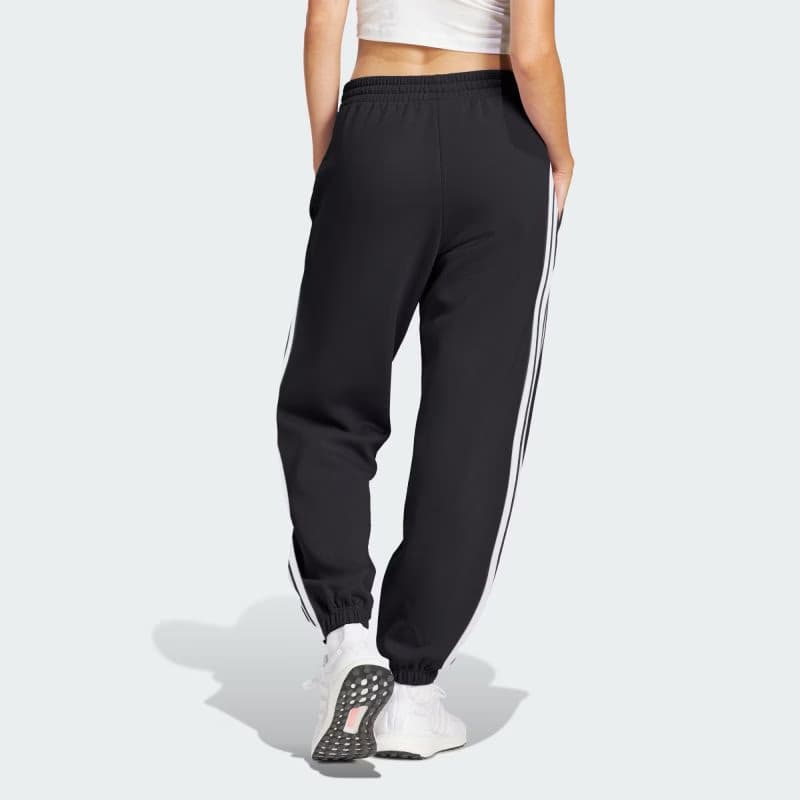 Dámske tepláky ADIDAS W 3S FT CF PT BLACK WHITE 3