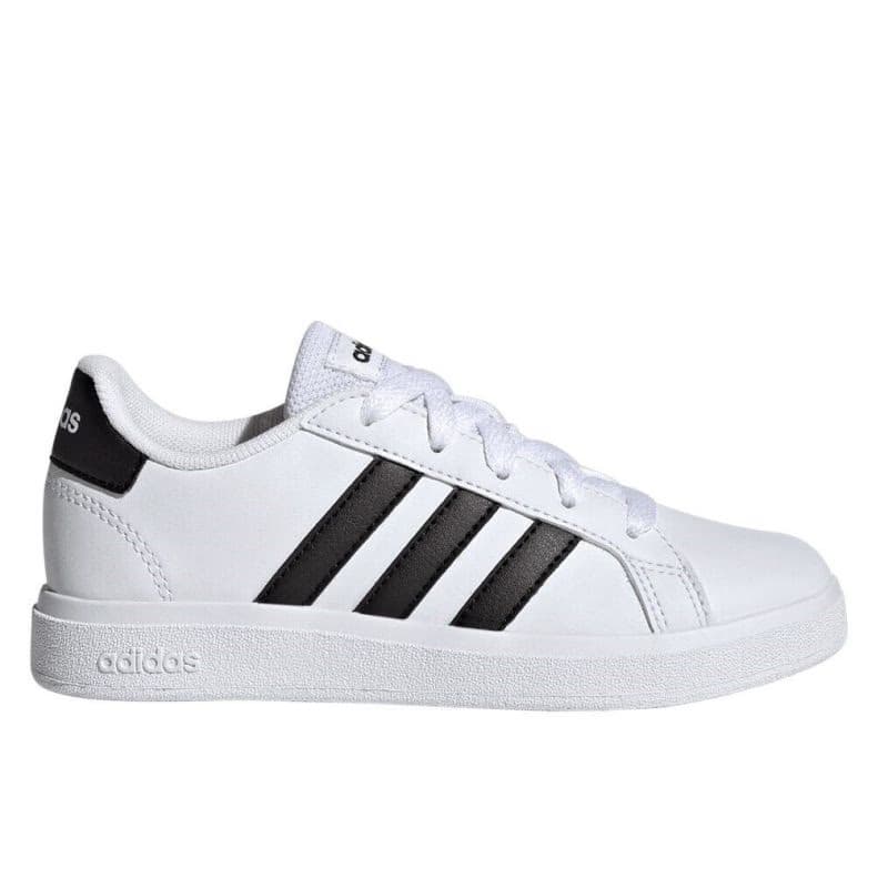 Juniorská rekreačná obuv ADIDAS Grand Court 2.0 K cloud white core black core black 2