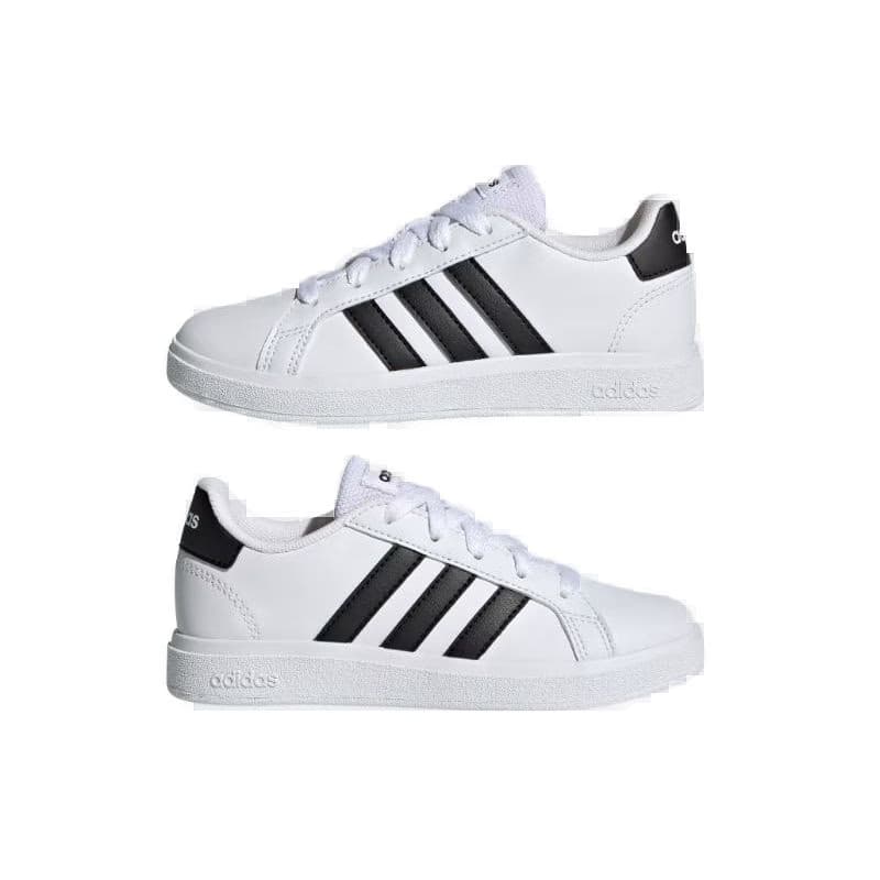 Juniorská rekreačná obuv ADIDAS Grand Court 2.0 K cloud white core black core black 4