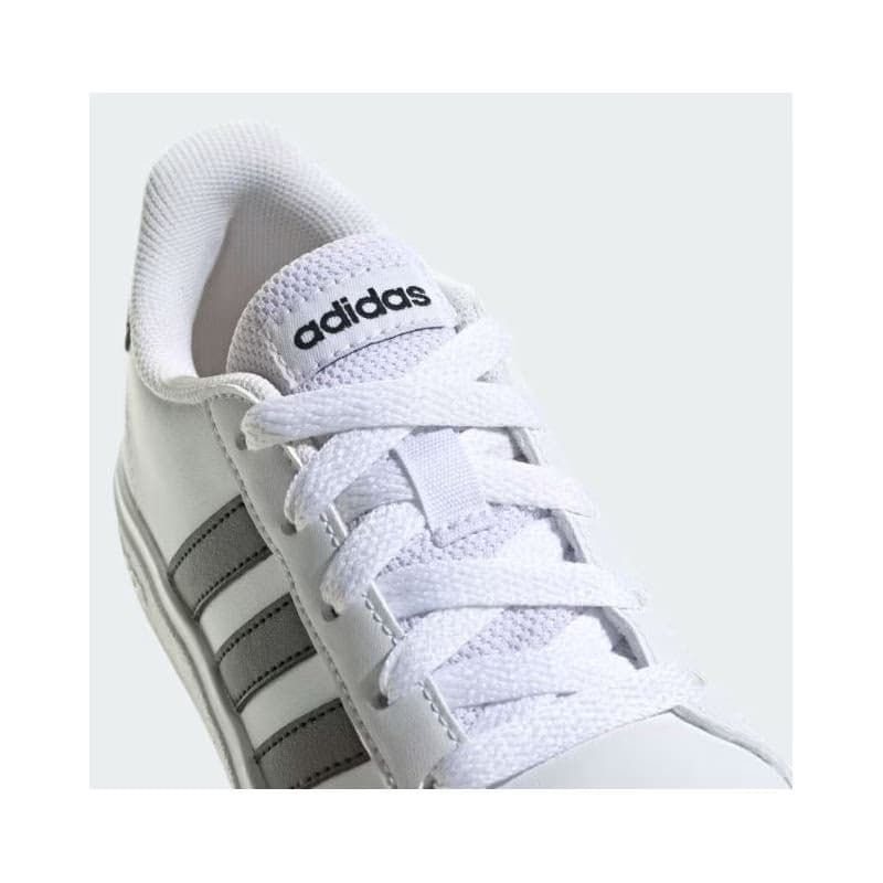 Juniorská rekreačná obuv ADIDAS Grand Court 2.0 K cloud white core black core black 6