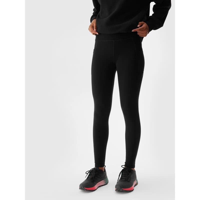 Dievčenské turistické legíny 4F JUNIOR TIGHTS FNK-JAW23TFTIF148-21S-BLACK 2