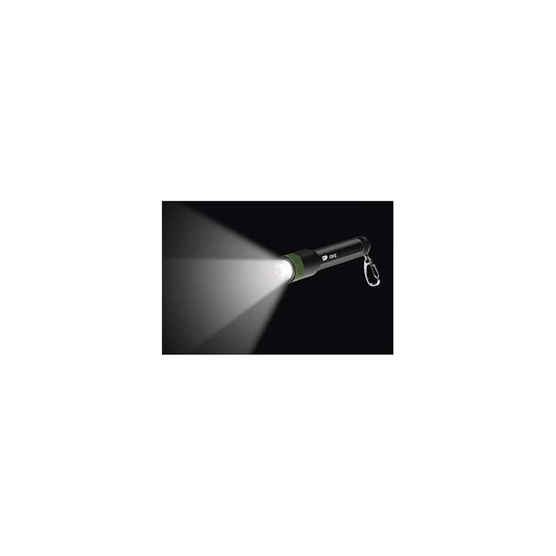 LED baterka, 1xAAA, kovová, čierna, 20lm, CK12 5