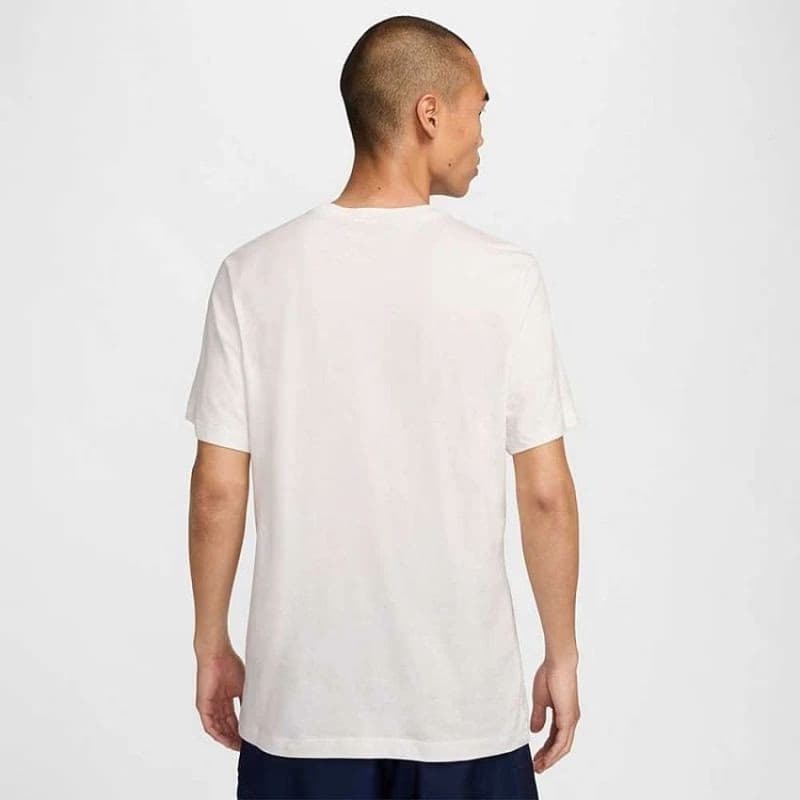 Pánske tričko s krátkym rukávom NIKE M NSW TEE 6 MO SWOOSH-121 SUMMIT WHITE 4