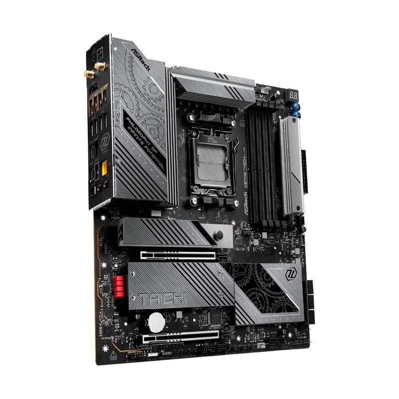 ASRock MB Sc AM5 X870 TAICHI LITE, AMD X870, 4xDDR5, 1xHDMI, 2xUSB4, WI-FI 3