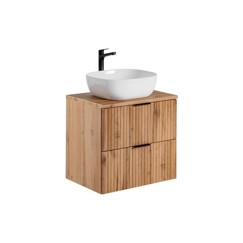 ArtCom Kúpeľňová skrinka s umývadlom a doskou ADEL Oak DU60/1 | 60 cm 1
