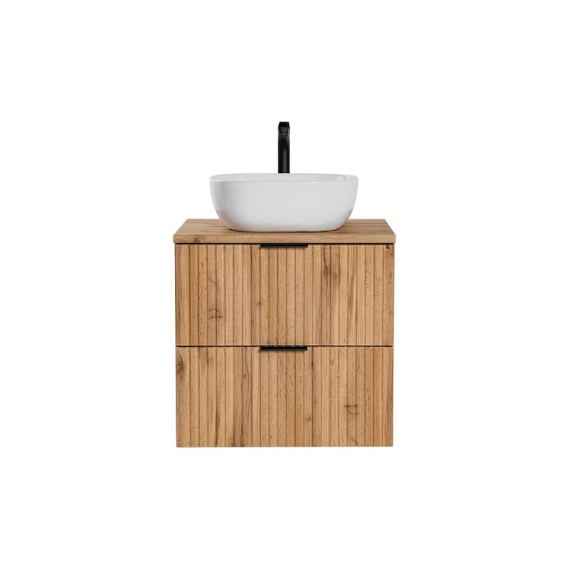 ArtCom Kúpeľňová skrinka s umývadlom a doskou ADEL Oak DU60/1 | 60 cm 2
