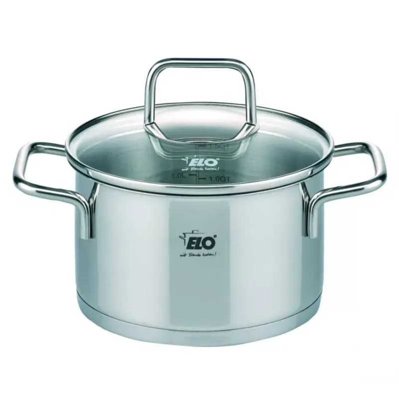 Hrniec Elo s pokrievkou 14cm citrin