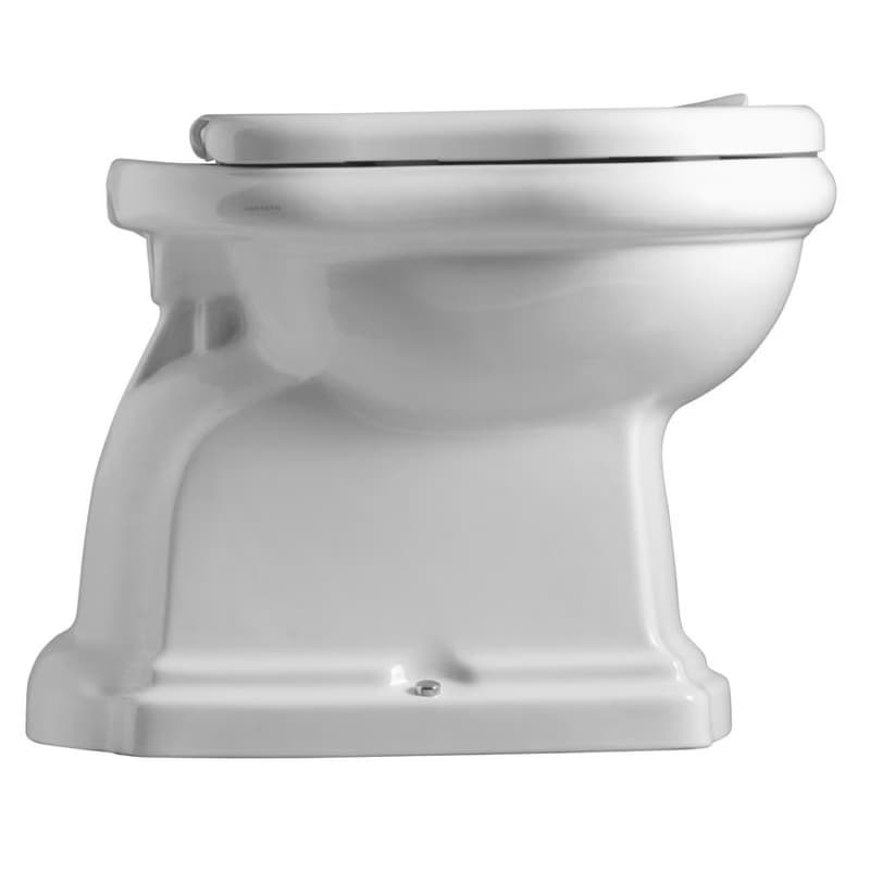 KERASAN - RETRO WC misa 38,5x59cm, spodný odpad, biela 101001 6