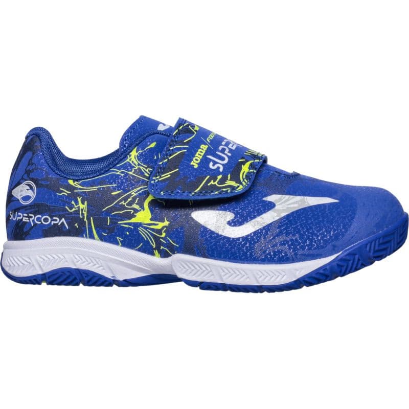 Chlapčenské futbalové kopačky halové JOMA Super Copa 2403 K IC royal blue 2