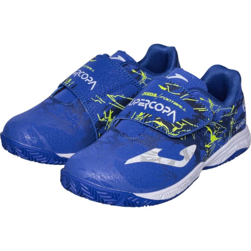Chlapčenské futbalové kopačky halové JOMA Super Copa 2403 K IC royal blue 6