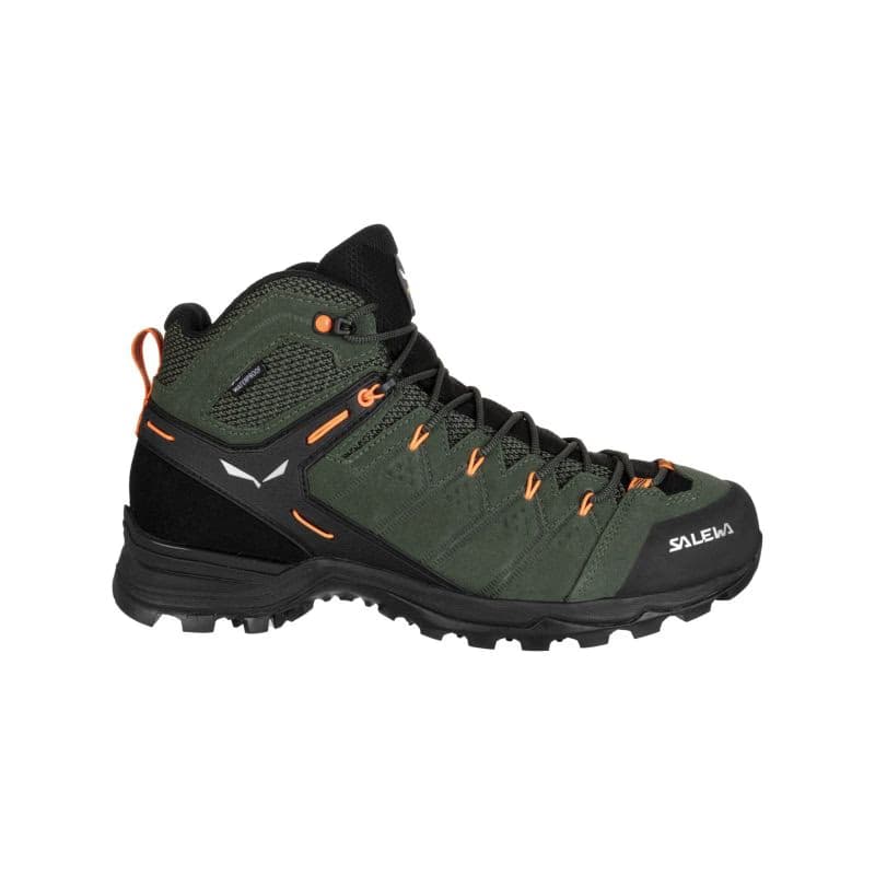 Pánska členková turistická obuv SALEWA Alp Mate Mid PTX M thyme black 2