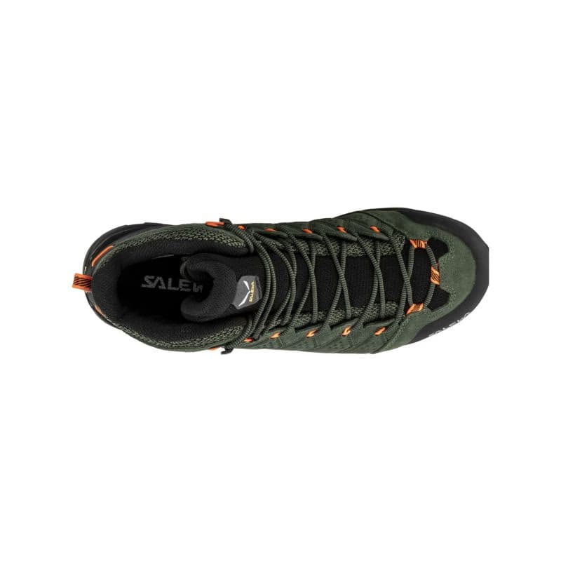 Pánska členková turistická obuv SALEWA Alp Mate Mid PTX M thyme black 5