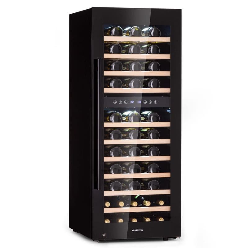 Klarstein Barossa 73 Uno, vinotéka, 192 l, 2 zóny, 73 fliaš, dotykový displej 1