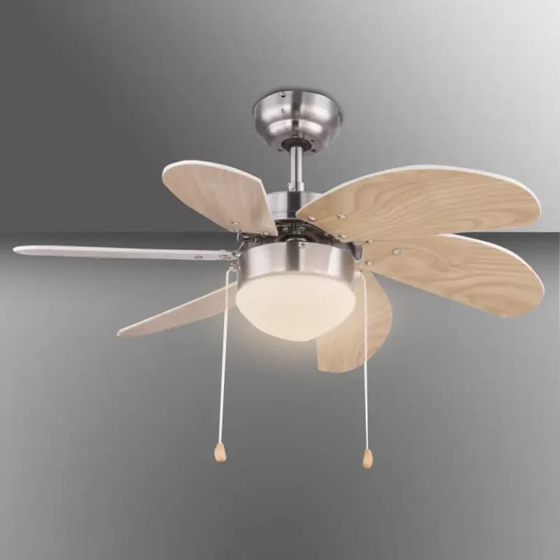 Stropný ventilátor s osvetlením  03301 1*E14 PL1 1