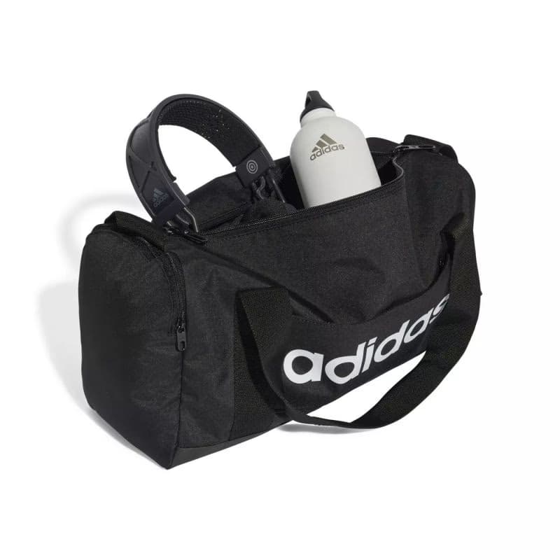 Cestovná taška ADIDAS LINEAR DUFF XS BLACK BLACK WHITE 3