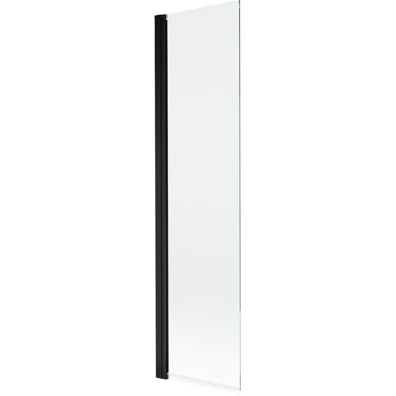 MEXEN - MIST vaňová zástena 50x150 cm 6mm 1-s, čierna, číra 8A9-050-001-70-00