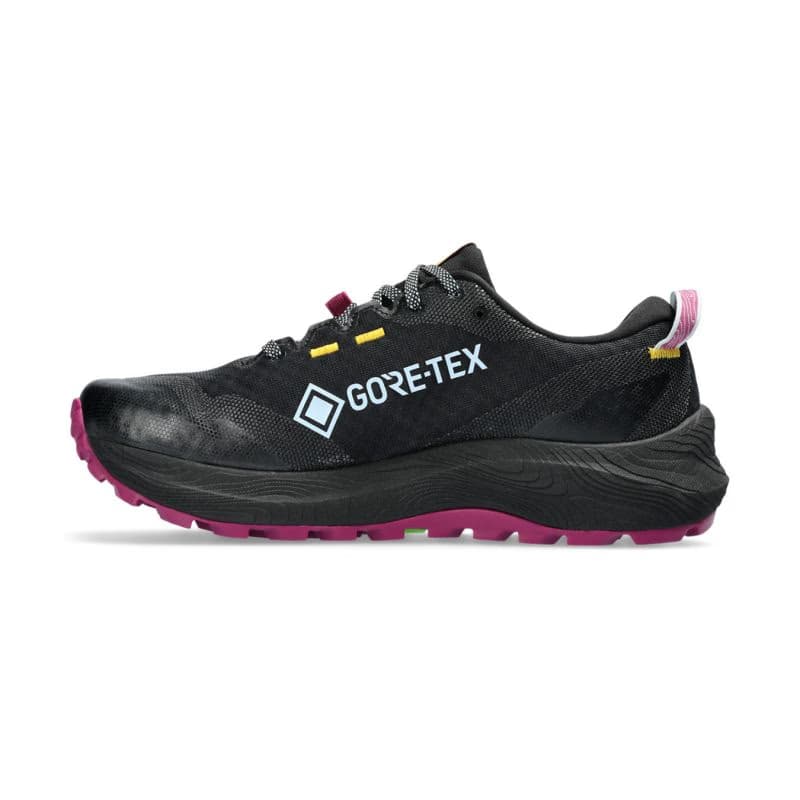 Dámska bežecká trailová obuv ASICS Gel Trabuco 12 GTX black light blue 2
