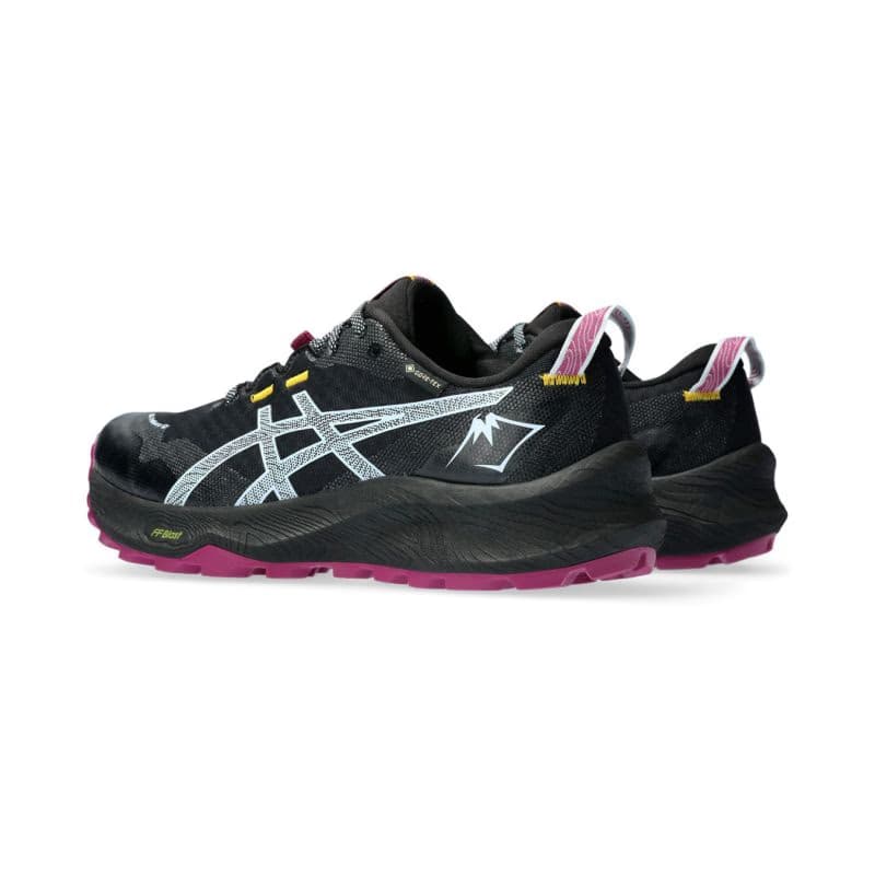 Dámska bežecká trailová obuv ASICS Gel Trabuco 12 GTX black light blue 4