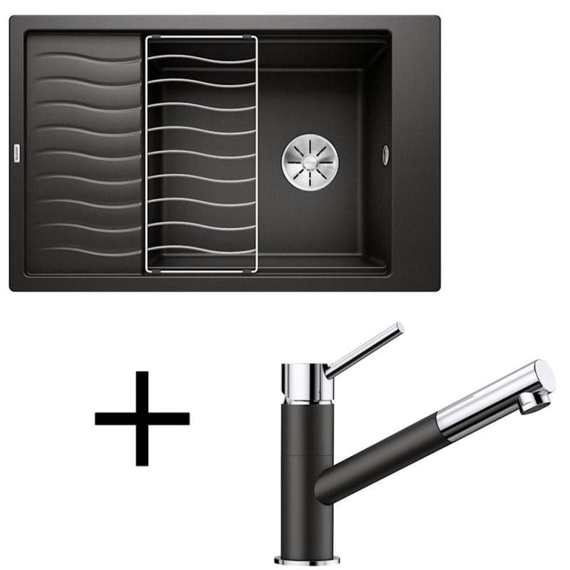 Blanco set Elon XL 6 S + Kano-S silgranit antracit 1