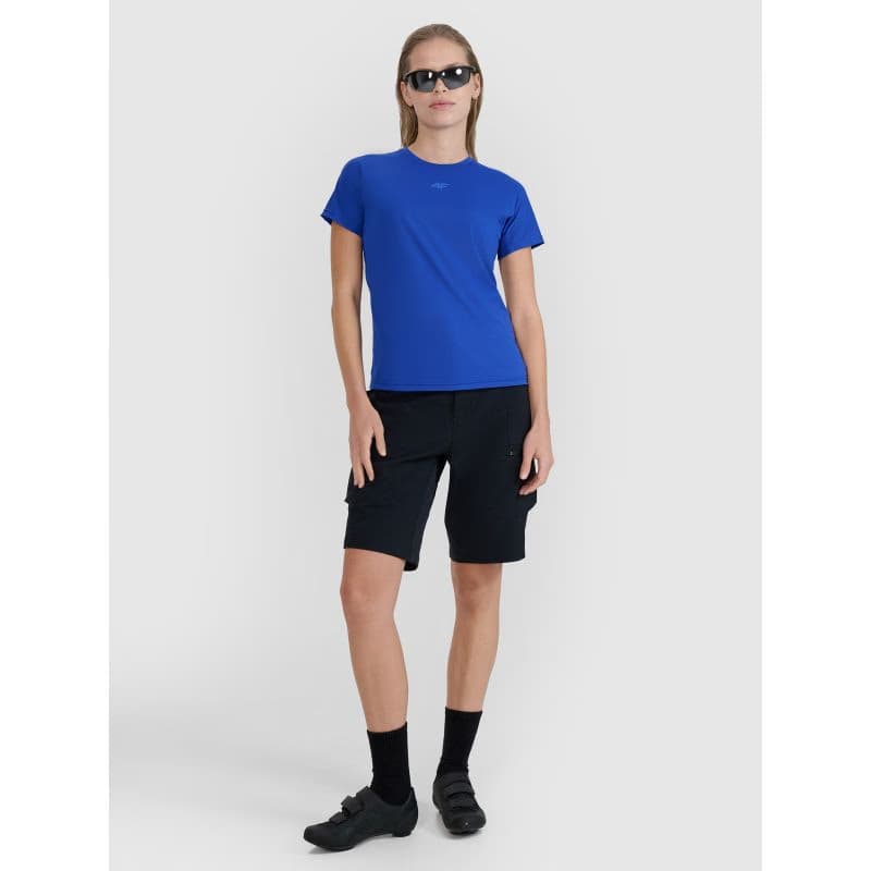 Dámske cyklistické nohavice 4F SHORTS FNK-WSS25TFSHF0890-20S-DEEP BLACK 2