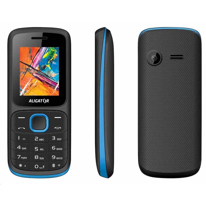 Aligator D210 Dual SIM, čierno-modrý 2