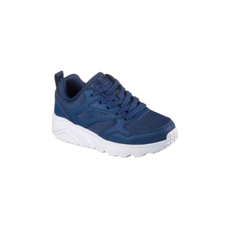 Chlapčenská rekreačná obuv SKECHERS Uno Lite Jr navy white