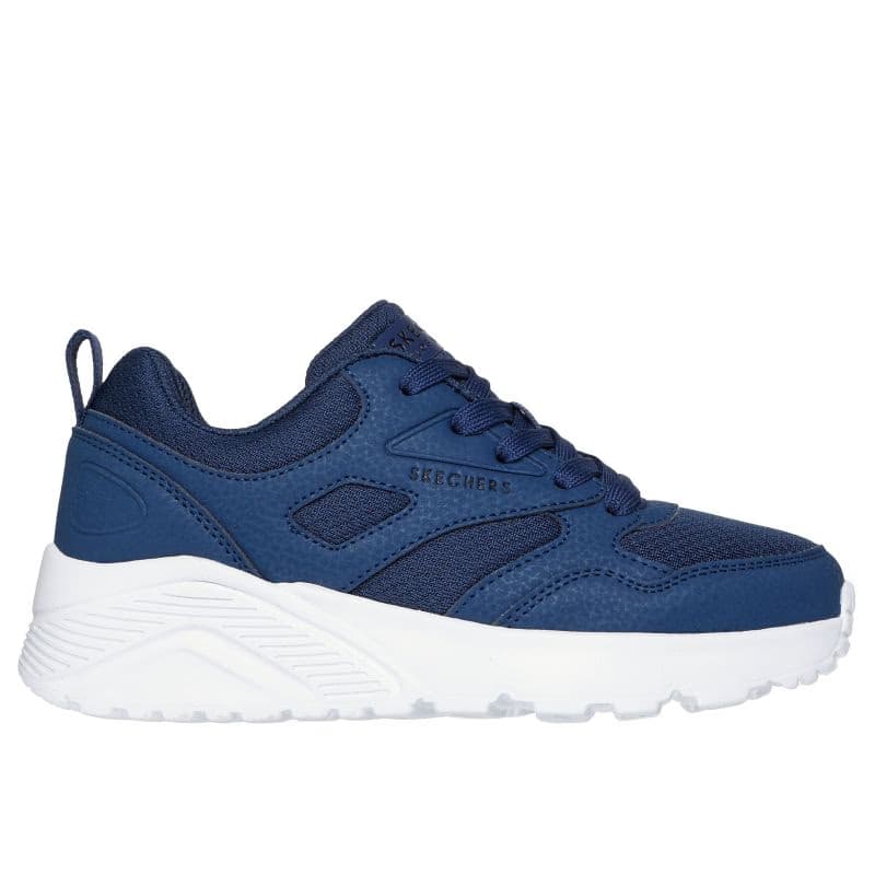 Chlapčenská rekreačná obuv SKECHERS Uno Lite Jr navy white 2