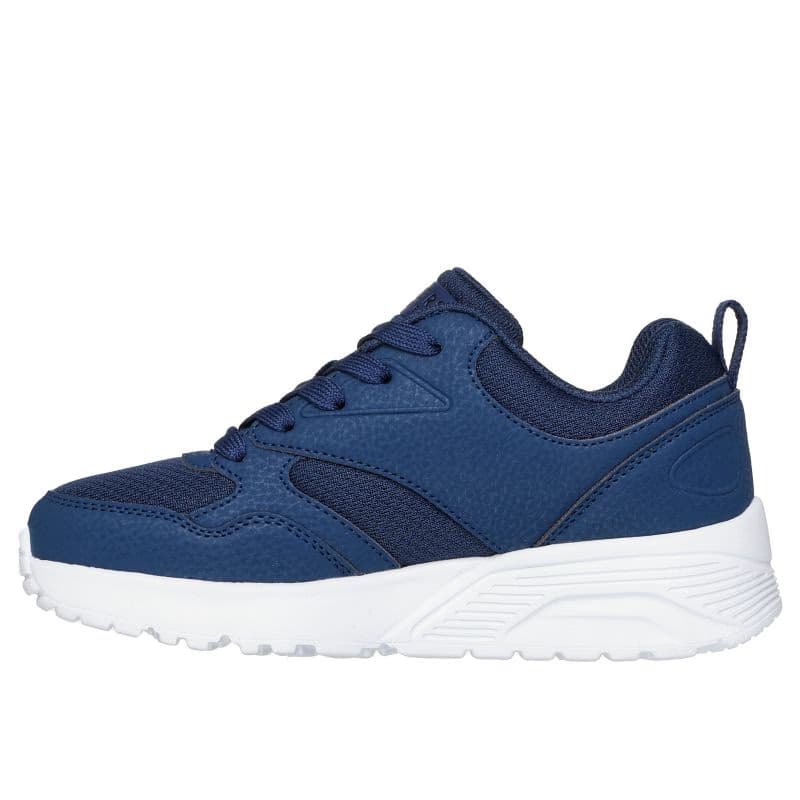 Chlapčenská rekreačná obuv SKECHERS Uno Lite Jr navy white 3