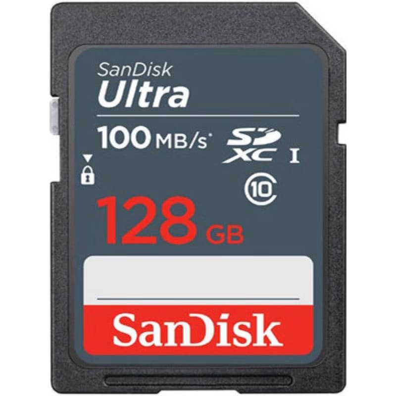 SanDisk SDXC karta 128GB Ultra (100MB/s Class 10 UHS-I) 3