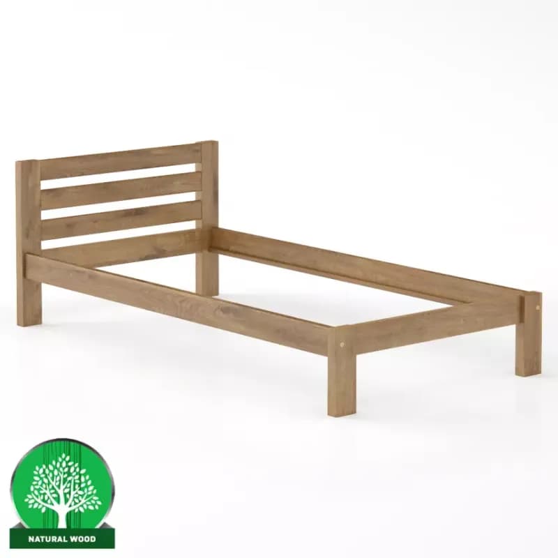 Posteľ borovica LK127–100x200 dub 1